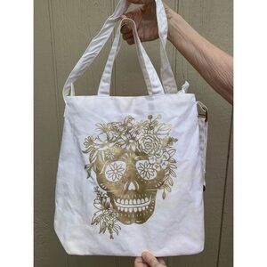 Paper Source Sugar Skull Crossbody Bag